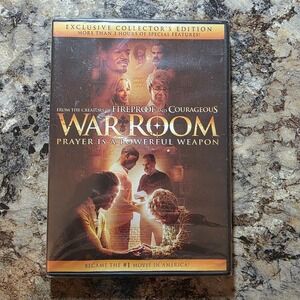 War Room Exclusive Collectors Edition DVD 2015 Faith Drama Kendrick Brothers New